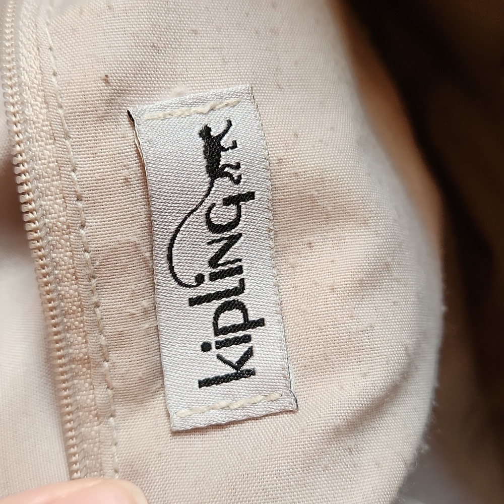 Kipling Tan With Black Accents Shoulder Bag - Picture 8 of 16